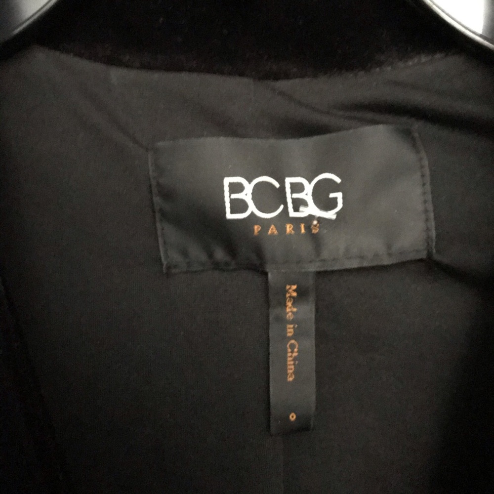 Bcbg Maximara Velour Crop Snap Button Front Jacke… - image 5